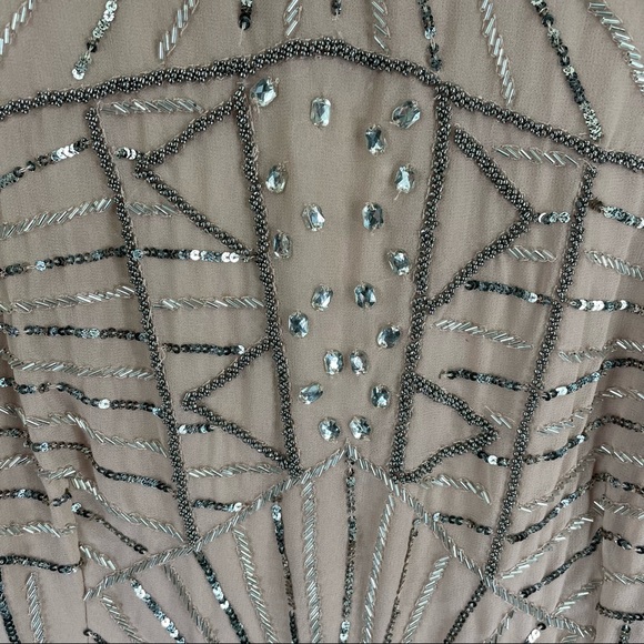 ASOS Pink Geometric Pattern Dress - Picture 8 of 15